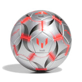 Adidas bal Messi maat 1 (Mini) zilver/rood